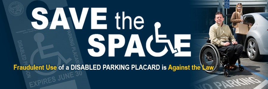Save the space banner