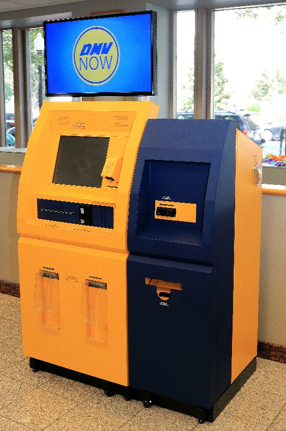 Image of DMV now kiosk