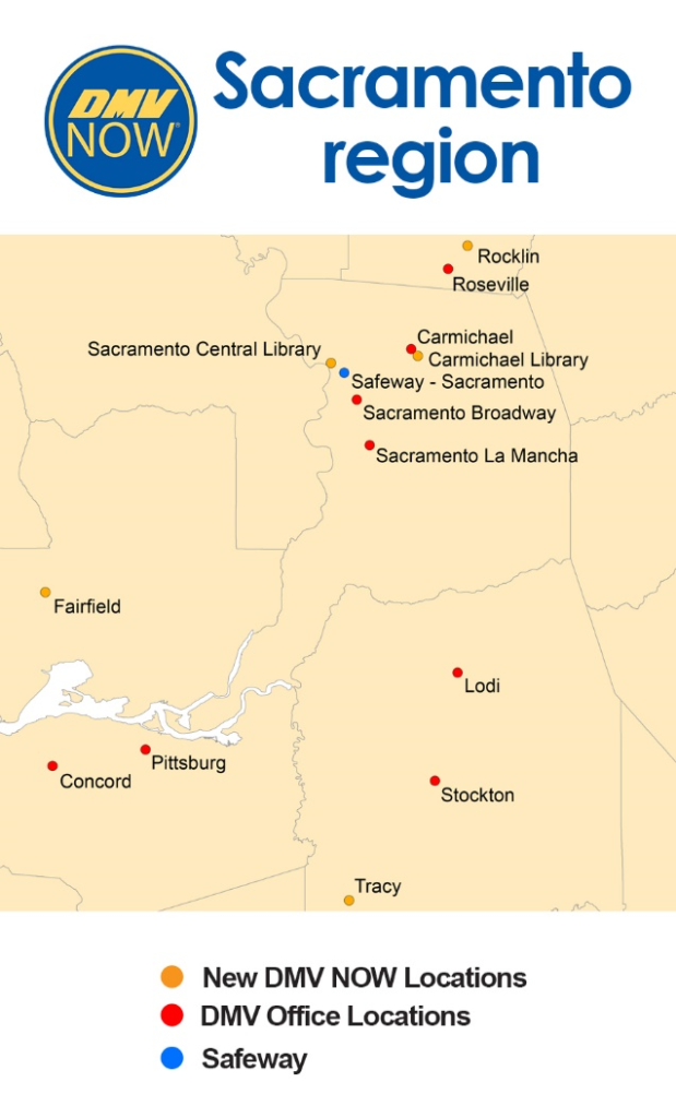 Map of the Sacramento Region SST locations