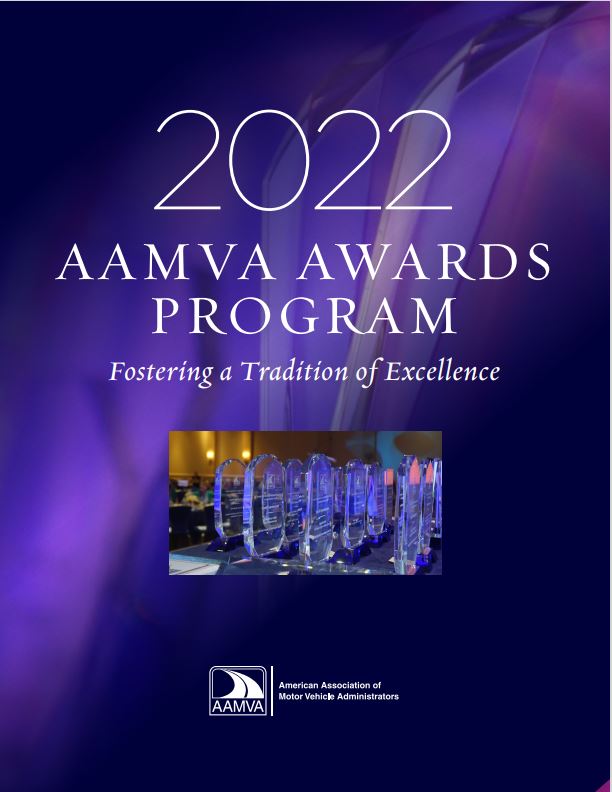 2022 AAMVA Awards Program Cover