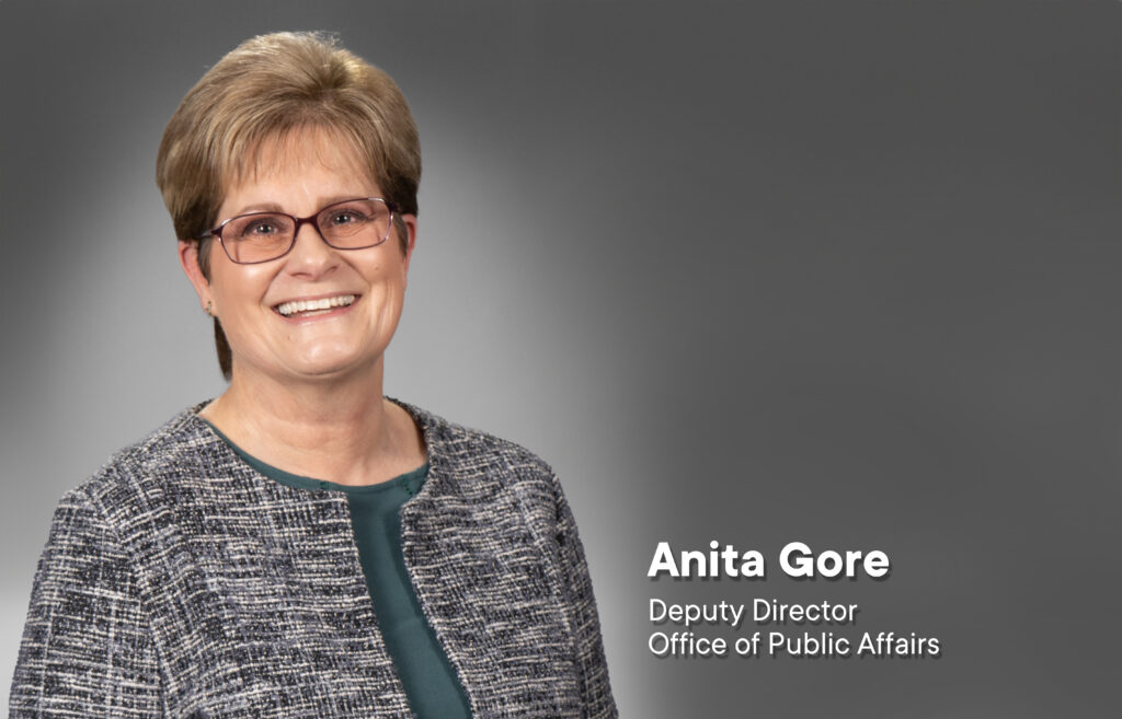 Photo: Anita Gore, Deputy Director, Office of Public Affairs