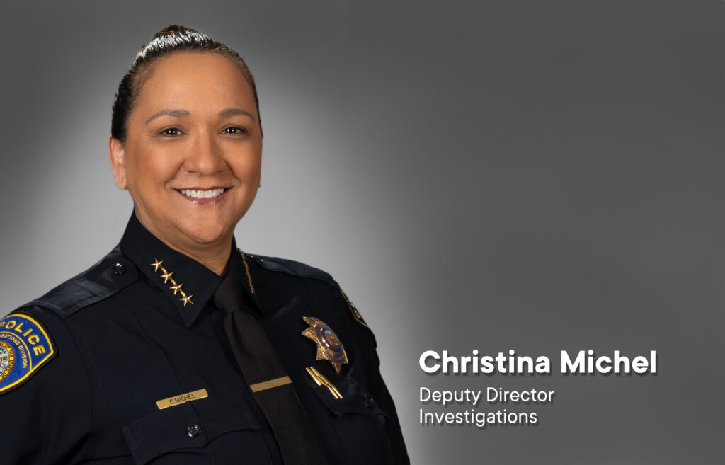 Photo: Christina Michel, Deputy Director, Investigations