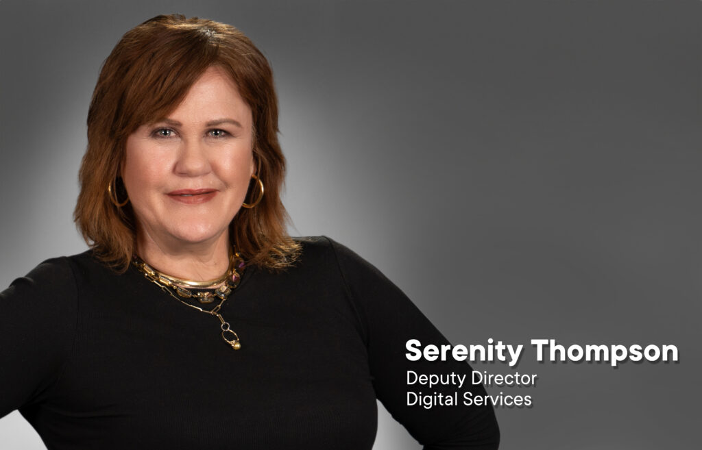 Photo: Serenity Thompson, Deputy Director, Digital Services