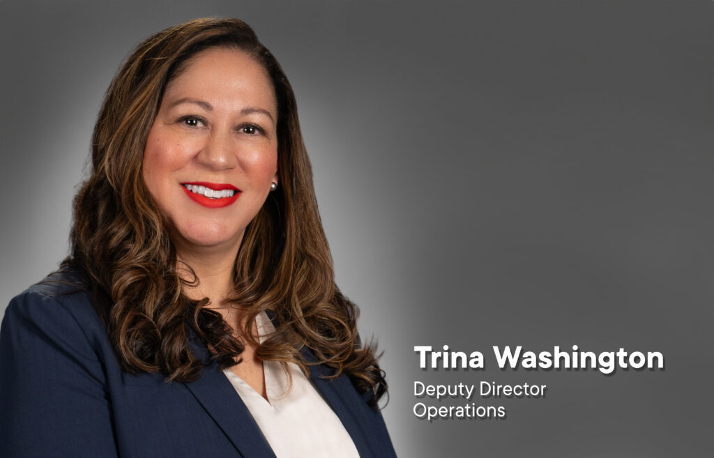 Photo: Trina Washington, Deputy Director, Operations