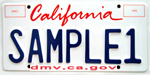 Environmental special interest license plate.