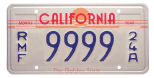 Remanufacturer license plate (sun).
